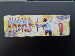 CUBA NEUF 2018 // 1er TITRE EN VOLLEY 65c X 2 // 1er Choix // - Unused Stamps
