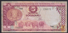 Ref. 3207-3630 - BIN SOMALIA . 1978. SOMALIA 5 SHILLINGS 1978 - Somalie