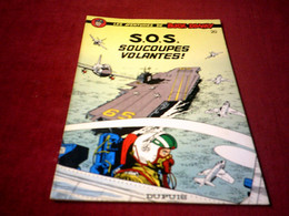 LES AVENTURES DE BUCK ET DANNY  °°  S.O.S.  SOUCOUPES VOLANTES   (1977 ) - Buck Danny