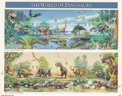 USA 1997 FDC The World Of Dinosaurs Fossils - Preistorici