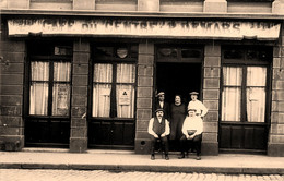 St étienne * Carte Photo * Devanture Façade Café Du Centre DEMARS * Bar Buvette - Saint Etienne