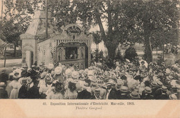 France (13 Marseille) - 1908 - Exposition Internationale D'Electricité - Théâtre Guignol - Exposition D'Electricité Et Autres