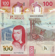 Mexico 100 Pesos 2020. UNC Polymer - Mexico