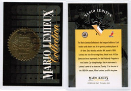 MARIO LEMIEUX---LEAF "Collections" 1993-94 (NHL--2-7) - 1990-1999