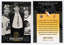 MARIO LEMIEUX---LEAF "Collections" 1993-94 (NHL--2-8) - 1990-1999
