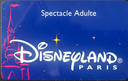FRANCE  -  DisneyLAND PARIS  -  SECTACLE ADULTE  -  Bleu - Disney-Pässe