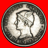 * FRANCE: REUNION ★ 50 CENTIMES 1896 MERCURY! RARE! LOW START ★ NO RESERVE! - Réunion