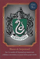 Carte Harry Potter Auchan N°9 Serpentard - Harry Potter