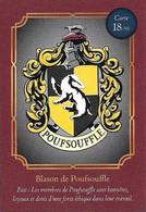 Carte Harry Potter Auchan N°18 Poursouffle - Harry Potter