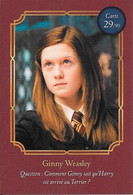 Carte Harry Potter Auchan N°29 Ginny Weasley - Harry Potter