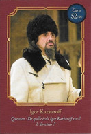 Carte Harry Potter Auchan N°52 Igor Karkaroff - Harry Potter