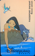 FRANCE  -  DisneyLAND PARIS  -  POCAHANTAS - Enfant - Pasaportes Disney