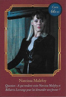 Carte Harry Potter Auchan N°66 Narcissa Malefoy - Harry Potter