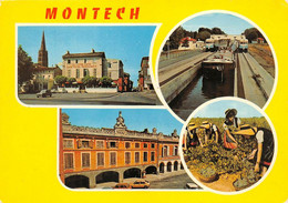 TARN ET GARONNE  82  MONTECH  QUATRE VUES - Montech