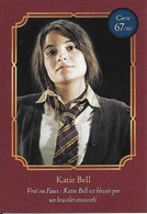 Carte Harry Potter Auchan N°67 Katie Bell - Harry Potter