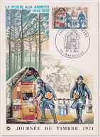 MiNr. 1743 Frankreich1971, 27. März. Tag Der Briefmarke - Journée Du Timbre 1963 - Giornata Del Francobollo