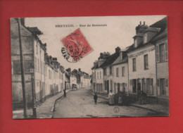 CPA - Breteuil  - Rue De Beauvais - Breteuil