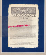 75- PARIS- PUBLICITE LABORATOIRES SANDOZ-6 RUE PENTHIEVRE-OPTALIDON-ORDONNANCE DU ROI AU DUC DE VIVONNE- GENERAL GALERES - Publicités