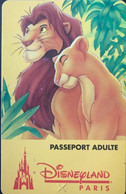 FRANCE  -  DisneyLAND PARIS  -  Adulte - Passeports Disney