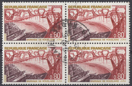 FRANCE - 1969 - Quartina Usata Di Yvert 1583. - Used Stamps