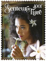 Polynésie Française 2021 - Timbre Senteur, Tiare - Neuf // Mnh - Neufs