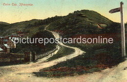 ILFRACOMBE CAIRN TOP OLD COLOUR POSTCARD DEVON - Ilfracombe