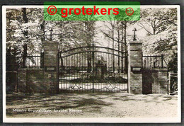 RHENEN Grebbe Militaire Begraafplaats Definitief Hek ± 1944 Met Daarachter Duits Monument - Rhenen