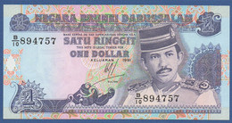 BRUNEI - P.13a – 1 Ringgit / Dollar 1991 UNC Serie B/10 894757 - Brunei