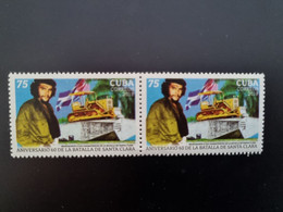 CUBA NEUF 2018 // BATAILLE DE SANTA CLARA 75c // 1er Choix // BLOC DE 2 - Unused Stamps