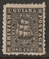 British Guiana 1866 Sc 50 Yt 22 MH* - Britisch-Guayana (...-1966)