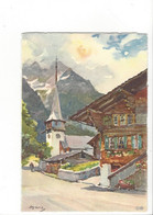 29120 - Gsteig  Kirche Signé Mary (format 10X15) Edition Stehli - Gsteig Bei Gstaad