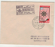 Suisse // Bureau De Poste Automobile, Basler, Rheinsporttage 1954 (A682) - Postmark Collection
