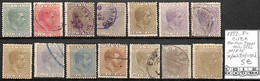 [1315]TB//MIX/MIX-Cuba 1882-84 - Aucun Types Vérifiés Mixte, */mh, Obl/Used - Colecciones & Series