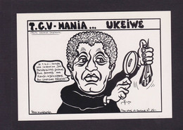 CPM Nouvelle Calédonie Tirage 85 Exemplaires Numérotés Signés Par JIHEL Satirique Caricature TGV UKEIWE - Nieuw-Caledonië