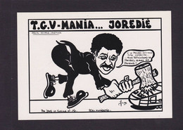 CPM Nouvelle Calédonie Tirage 85 Exemplaires Numérotés Signés Par JIHEL Satirique Caricature TGV JOREDIE - Nouvelle-Calédonie