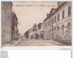 21.  Cote D ' Or : Mirebeau Sur Beze : Mairie Et Rue De Beze . - Mirebeau