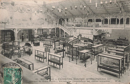 33 Bordeaux Exposition Maritime 1907 Intérieur Du Grand Palais Vitrines Des Constructions Maritimes Navires Miniatures - Bordeaux