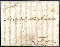 Cover 1792, Brief Von Hirschberg über Venedig Nach Foggia Lettera Del 12.7.1792 Da Hirschberga (Germania) Via Venezia A  - Saxony