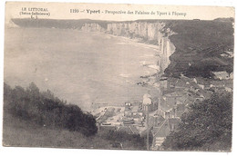 Delcampe - Yport, Perspective Des Falaises De Yport à Fécamp - Yport
