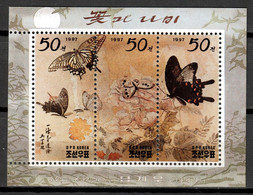 Korea North 1991 Corea / Butterflies MNH Mariposas Papillons Schmetterlinge / Hu24  10-11 - Farfalle