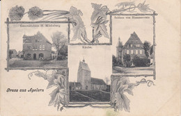 AK 1907 Gel.   Gruss Aus Apelern, Samtgemeinde Rodenberg, Schaumburg, Lauenau, Bad Nenndorf, Niedersachsen 02 - Schaumburg