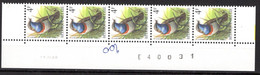 2321** Bande De 5 Avec Coin Daté - Neuf Sans Charnières - 1985-.. Oiseaux (Buzin)