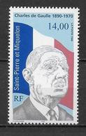 SPM - 1995 - LIVRAISON GRATUITE A PARTIR DE 5 EUR D'ACHAT - DE GAULLE - YVERT N°622 **  MNH - VALEUR FACIALE = 2.15 EUR. - Unused Stamps