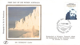 AUSTRALIAN ANTARCTIC TERR. - FDC 1983 27c ANTARCTIC TREATY /  QC137 - FDC