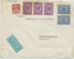 DÄNEMARK 1942 Bedarfspost MiF 200.Todestag Vitus Bering Seefahrer Flp-NAZIZENSUR - Lettres & Documents