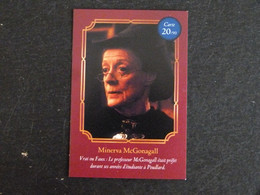 CARTE AUCHAN HARRY POTTER 20/90 MINERVA McGONAGALL - Harry Potter