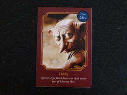 CARTE AUCHAN HARRY POTTER 28/90 DOBBY - Harry Potter