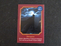 CARTE AUCHAN HARRY POTTER 41/90 DETRAQUEURS - Harry Potter