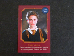 CARTE AUCHAN HARRY POTTER 50/90 CEDRIC DIGGORY - Harry Potter