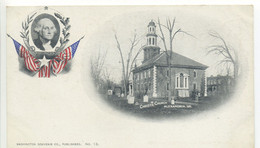 Old Postal Card USA  Alexandria - Christ's Church - Uncommon Original View, Precursor - Alexandria